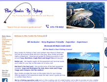 Tablet Screenshot of blueyonderflyfishing.com